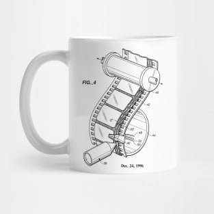 Film Editor Gift Patent Image 1996 Mug